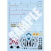 HG Macross Plus 1/100 Scale YF-21 Dedicated Water Transfer Decal