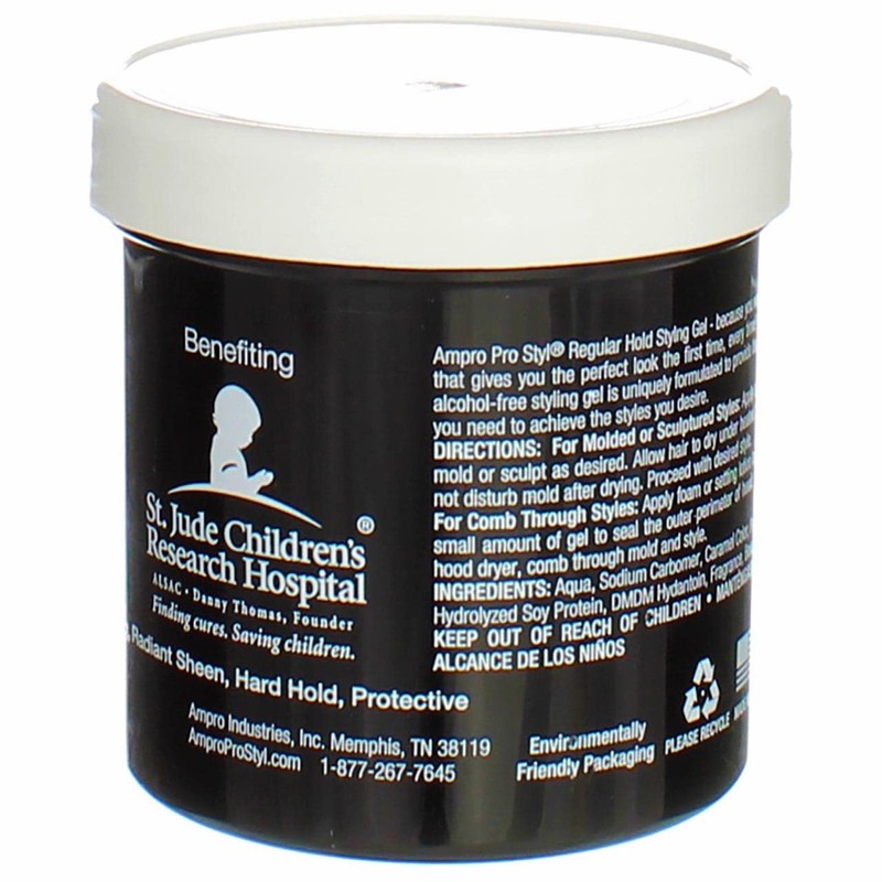 Ampro Pro Styl Clear Ice Protein Styling Gel, Ultra Hold