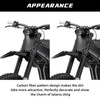 CHANGCHENG Motorcycle Front Fender Talaria Mud Guard Protector Carbon Fiber