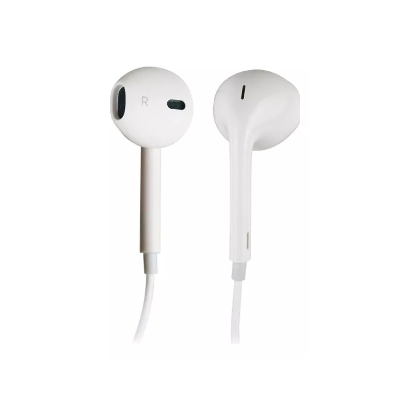 Control Expert Audifonos Alambricos Manos Libres Con Microfono Color Blanco