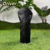 Poker Card Design Golf Club Head Cover, 4 Counts/set Waterproof
