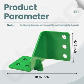 Bolt On 6" Tractor Driver Step for J-OHN Deere 120 1023E 1025R 1026R Tractors, 6" Tractor Driver Step