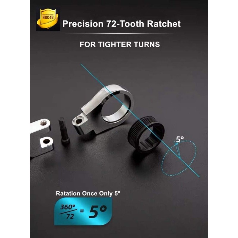 通用 FLZOSPER 18mm Metric Flex-Head Gear Wrench,Box End Head 72-Tooth
