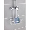 WENKO Milo Thermostatic Shower Caddy, Shower Caddy for Hanging on