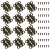 12 Pcs Small Butterfly Hinge for Craft Antique Bronze Hinges