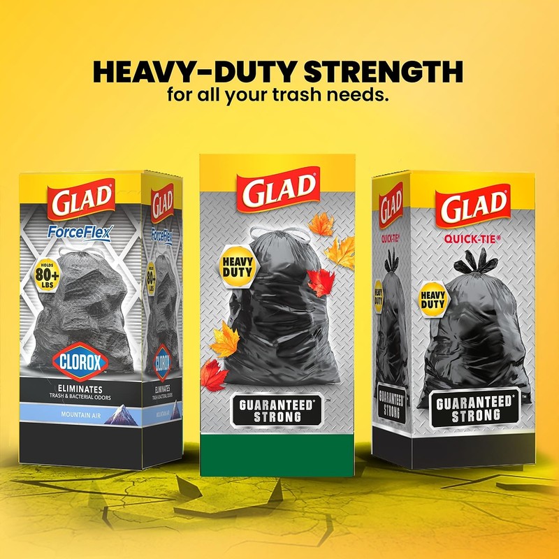 More buying choices for Glad 39 Gallon Quick Tie Lawn