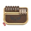 WOWME Shut the Box Dice Game Solid Wood Board for