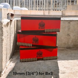Hilti Bx3 1000x Concrete Nails for Hilti Bx3 (19mm) -Pins For Hilti Bx3 Nails Fast Track