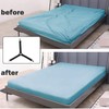 4 Pcs Bed Sheet Holders Straps,Adjustable Triangle Bed Sheet Straps