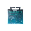 Drennan Carbon Match Hooks To Nylon - 20 to 2lb