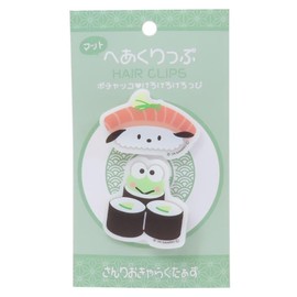 Pochacco & Kerokerokeroppi [Hair Access] Matte Hair Clip Sanrio