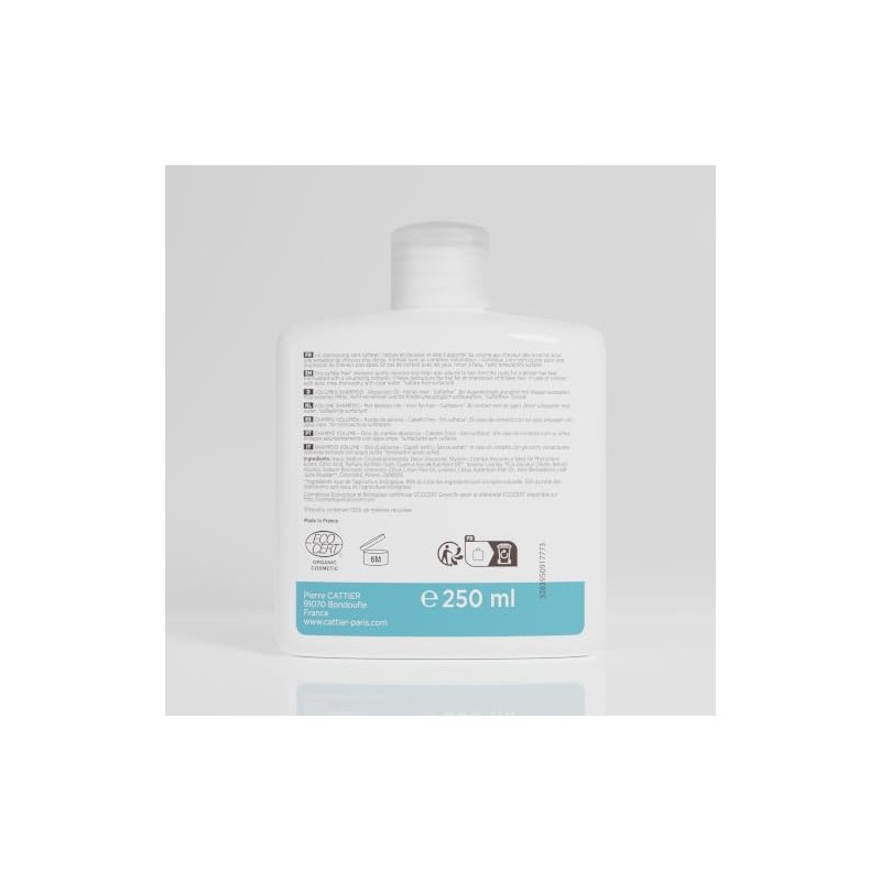 Cattier Volume Sulfate Free Shampoo 250ml