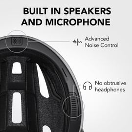 Sena R1 EVO Smart Helmet (Matte Black, Large)