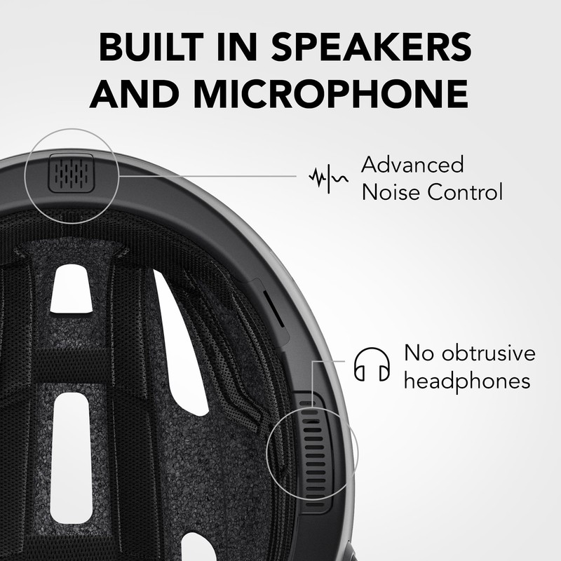 Sena R1 EVO Smart Helmet (Matte Black, Large)