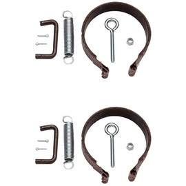Generic (2 Pack) TranzSporter 90007-2PK - Strap Brake Kit - Fits: TP-250 & TP-400 Shingle/Material/Roofing/Ladder Hoist Units, Brown