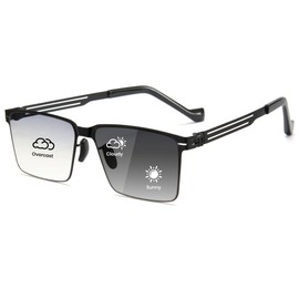 Cyxus Photochromic Glasses for Men Women UV Protection with Blue Light Blocking 1176i