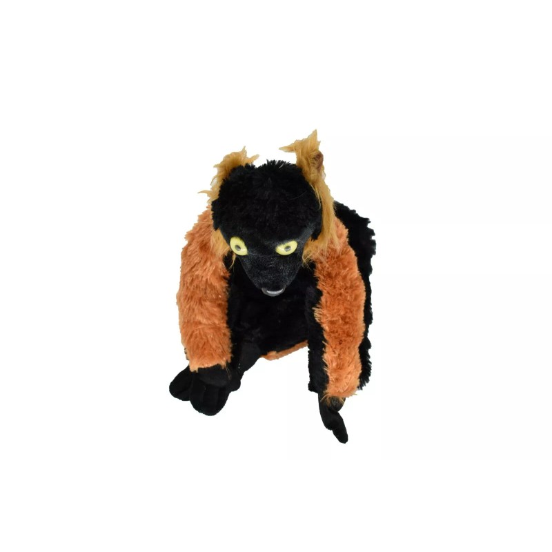 K&M CUDDLEKINS Lemur Red-ruffed Cute Soft Stuffed Realistic Plush Animal,