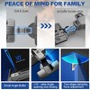 ATYLYF Upraded Frameless Full Overlay Soft Close Concealed Hinge Cabinet
