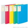 Kokuyo A4 Carry-All Clear Book, Fixed Back Pocket