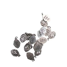 Bulk Medal Lot of 20 Metal Saint Pendant (St. Nicholas)