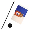 AZ FLAG KINGDOM OF PORTUGAL 1139-1910 TABLE FLAG 5'' x