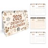 Red Ocean Dog Themed 2025 Calendar A5 Free Standing Month
