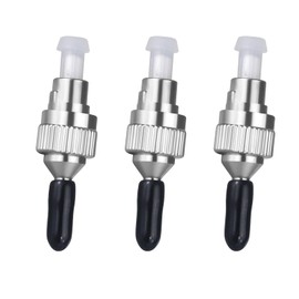 fyboptwu - 3pcs FC Male to LC/MU Female Adapter 2.5mm to 1.25mm Fiber Optic Adapter Hybrid Adapter Connector for Visual Fault Locator