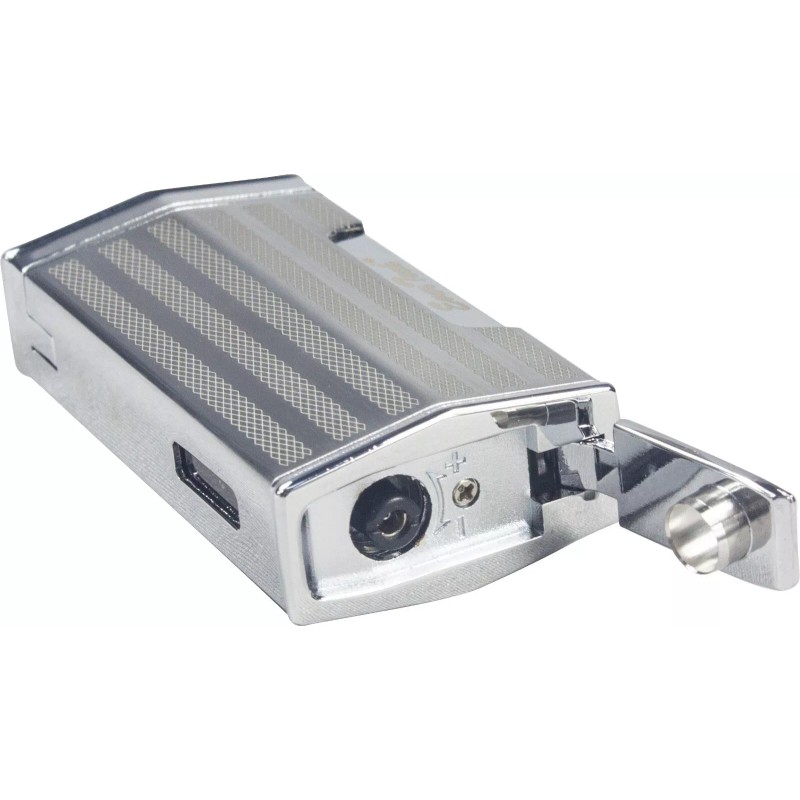 Ever Tech Quad Flame Cigar Torch Lighter with Cigar Punch