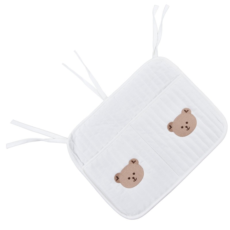 Crib Organizer Hanging Cute Patterns Soft Cotton Practical Storage Supplies