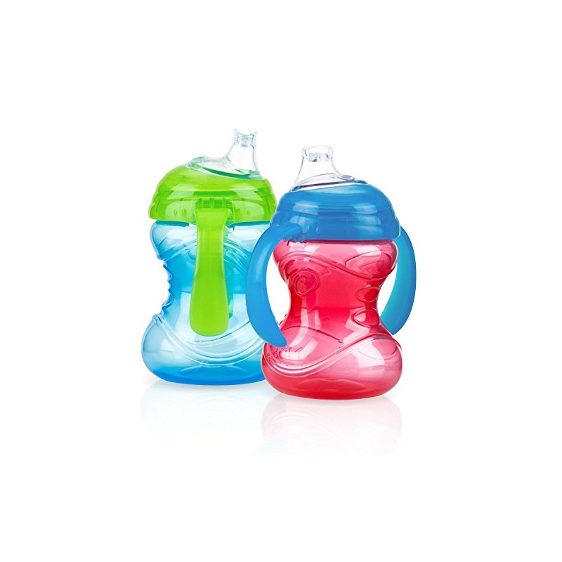 Nuby Clik-It, Cup with Spout, 2-Pack, 10 Ounce