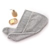 Baluue Quick Drying Towel Bamboo Charcoal Hair Drying Cap for