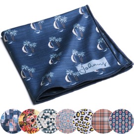 Johans® XXL Microfibre Cloth, Optician Quality, 30 x 30 cm, for Cleaning Glasses, Smartphones, Tablets, Cameras, Glasses Cleaning Cloth, Display Cloth (Sailor)