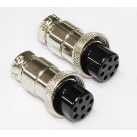 MIC-8P Microphone Connector 8 Pin Set of 2