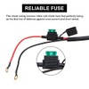 LEADTOPS Heavy Duty LED Light Bar 400Watts Load Wiring Harness