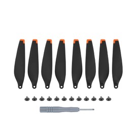 DGBAY 8 Blades Prop with tool and screws, Low Noise 6030F Quick-Release Propellers for DJI Mini 3 Pro,For DJI Mini 4 Pro (Orange)