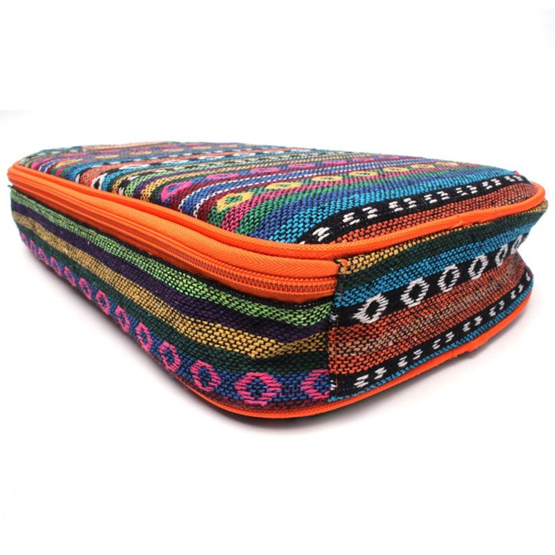 NatSumeBasics Travel Camping Cooking Utensils Organizer Bag Orange Portable Storage