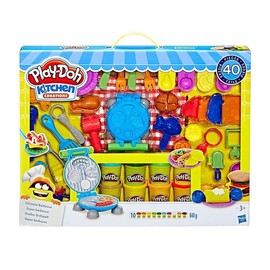 Play-Doh Kitchen Creations Ultimate Barbecue Set Create & Make Meals with Kitchen Tools 40 Pieces