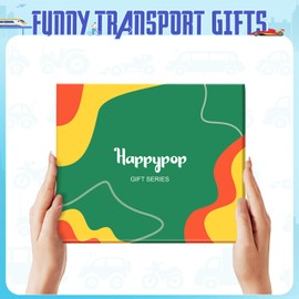 HAPPYPOP Tractor Gifts for Boys - Novelty Cool Crazy Cute Tractor Socks, Socks for Kids 7-9 Years Stocking Stuffers