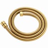 APLusee Titanium Gold Shower Hose, 59-Inch Extra Long Handheld Shower