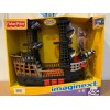 Fisher-Price Fisher price Imaginext Black and Red Pirate Ship with