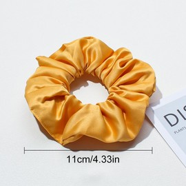 NTRUXZP Pack of 11 Hair Bobbles Scrunchies for Women, Elastic Bands Hair Band, Soft Elastic Silk Ponytail Holder for Women Girls Hair Accessories 11 Colours