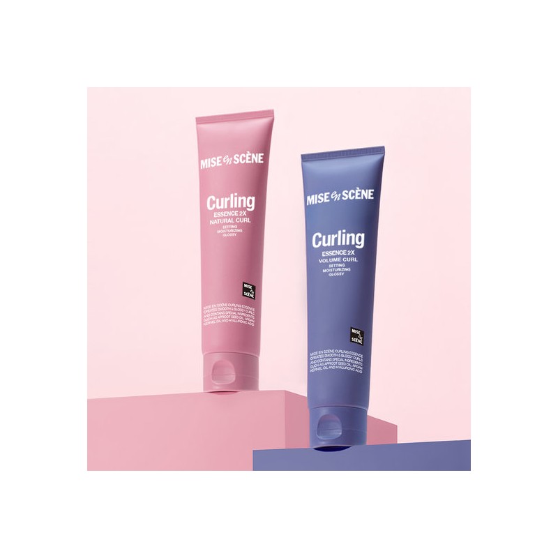 (NEW) MISE_EN_SCENE Curling Essence 2X 150ml (Natural, Volume) 1 piece