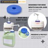 Pump for Gallon Jug & 5 Gallon Bucket, Leakproof Heavy