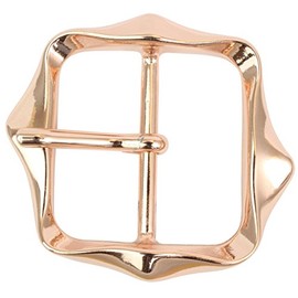 BELTINGER Novara Belt Buckle 4.0 cm | Buckle Interchangeable Buckle Belt Buckle 40 mm Solid | Pin Buckle | Interchangeable Belt up to 4 cm, Rose gold, shiny