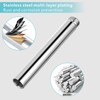 Nuodan Shower Head Extension Arm, Solid Stainless Steel Shower Pipe