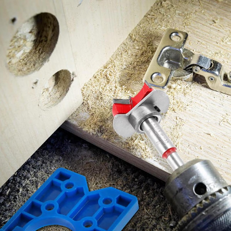 Wolfride 35mm Concealed Hinge Jig Kit - Cabinet Door Hinge