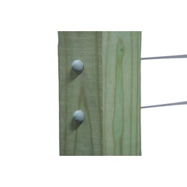 VistaView CableTec Easy-Install, Self-Locking SwiftCatch Swageless Quick Connector for Cable Railings for 1/8" Cable (with Gray Cap)-Lot of 10