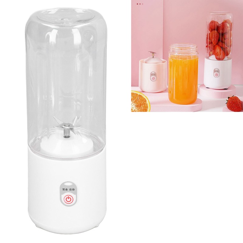 Portable Blender 6 Blades USB Rechargeable Multifunction Mini Fruit Mixer
