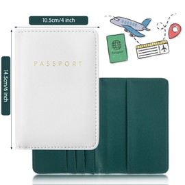 Frienda Classic, Dark Green and White, 11 x 14 cm/ 4.33 x 5.51 inches