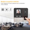 2.8in TCP/IP Time Attendance Face Fingerprint Password ID Card Recognition